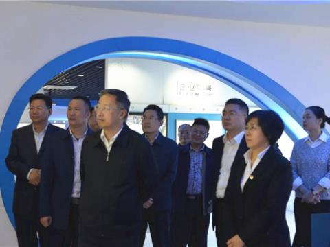 省总工会马永青副主席一行来人生就是博官方网站集团调研职工文化及阵地建设事情